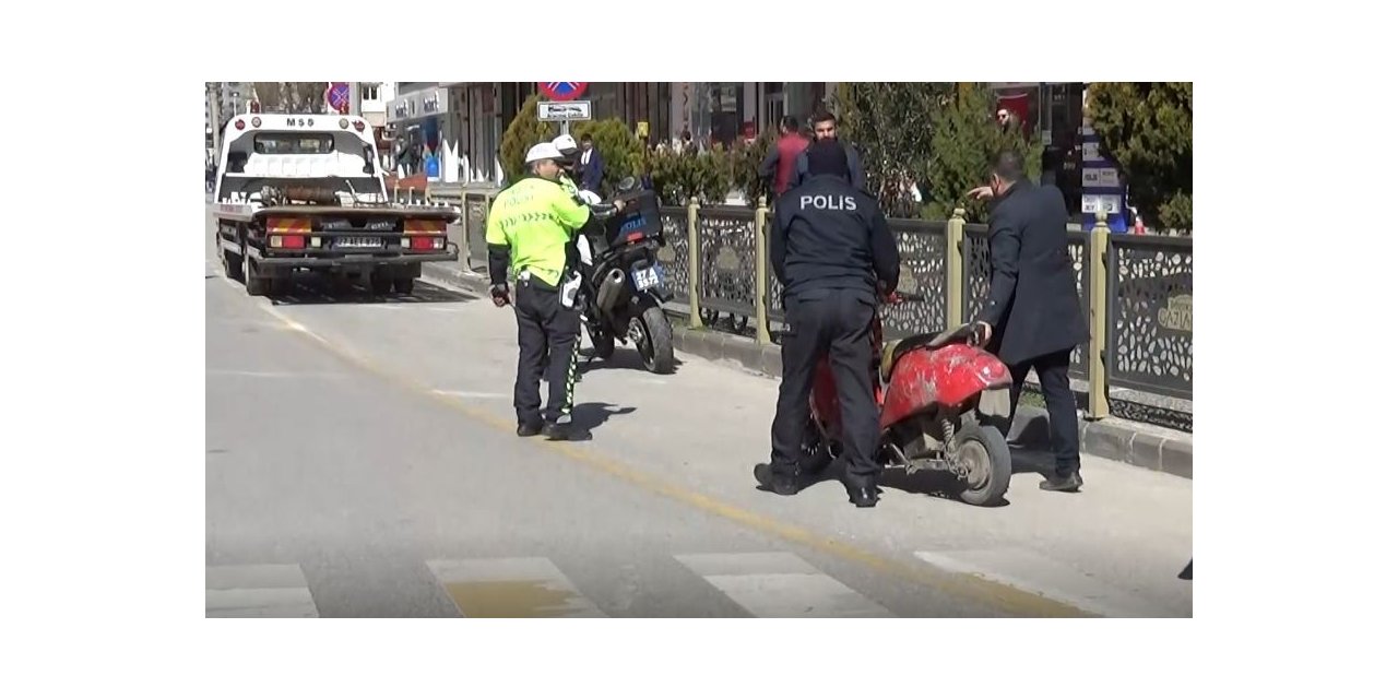 Şüpheli motosiklet paniğe neden oldu