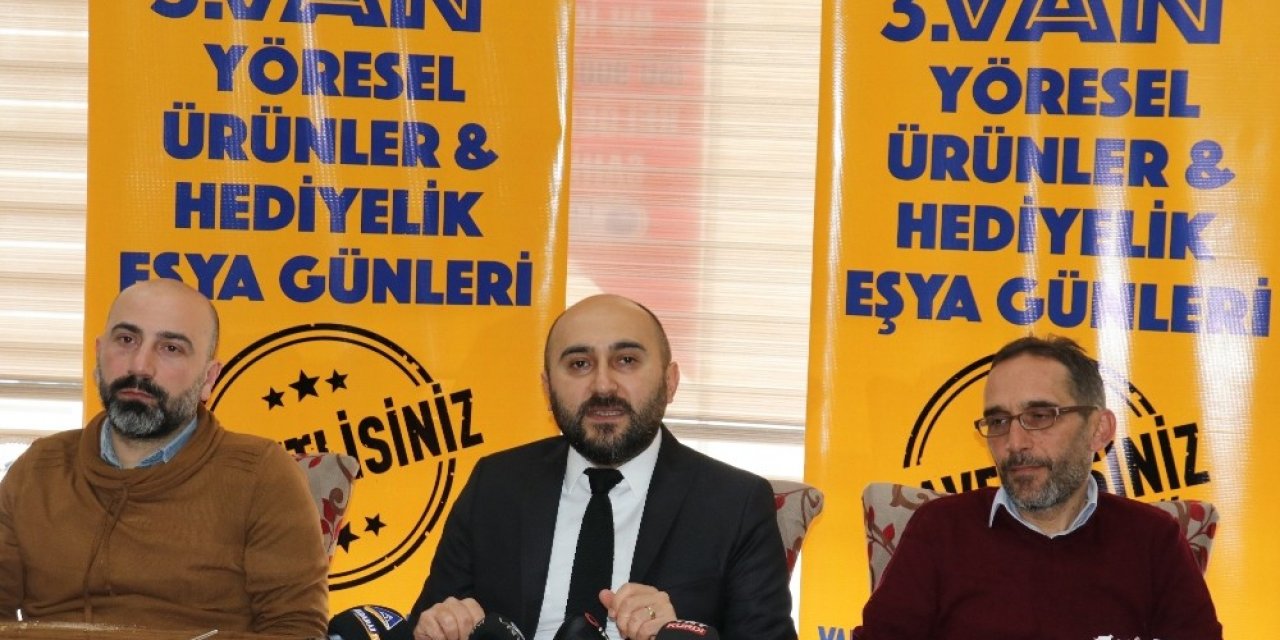 3. Van Yöresel Ürünler ve Hediyelik Eşya Günleri tanıtım toplantısı