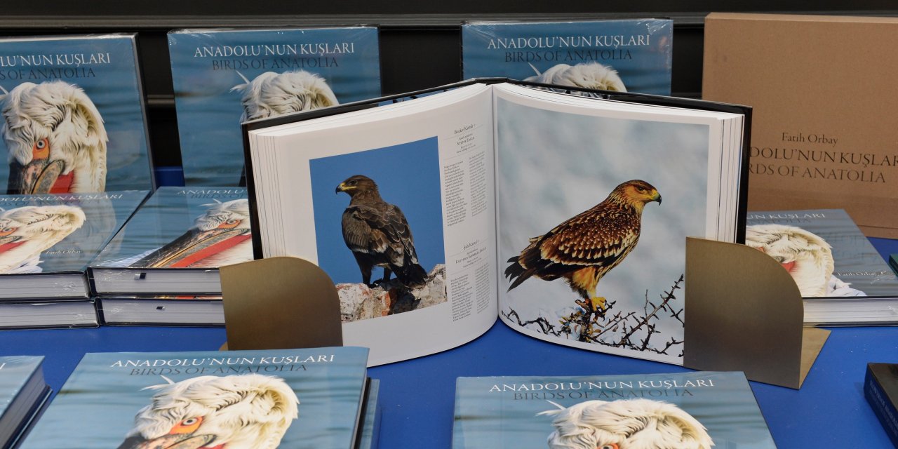 Tekfen Vakfı'nca hazırlanan "Anadolu'nun Kuşları" kitabı satışa sunuldu