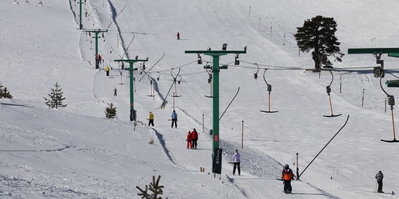 Kartalkaya'da sezon nisana kadar sürecek