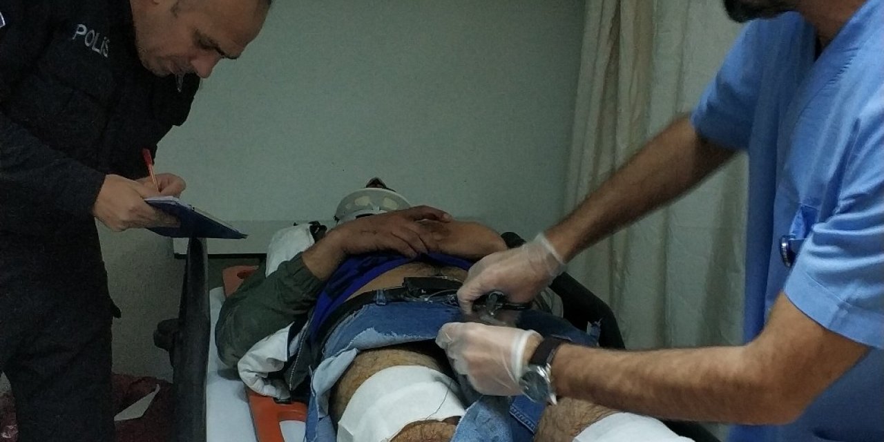 Samsun’da otomobil ile motosiklet çarpıştı: 2 yaralı