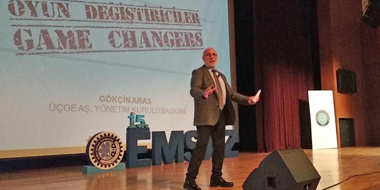 Gökçin Aras geleceğin endüstri mühendisleri ile buluştu