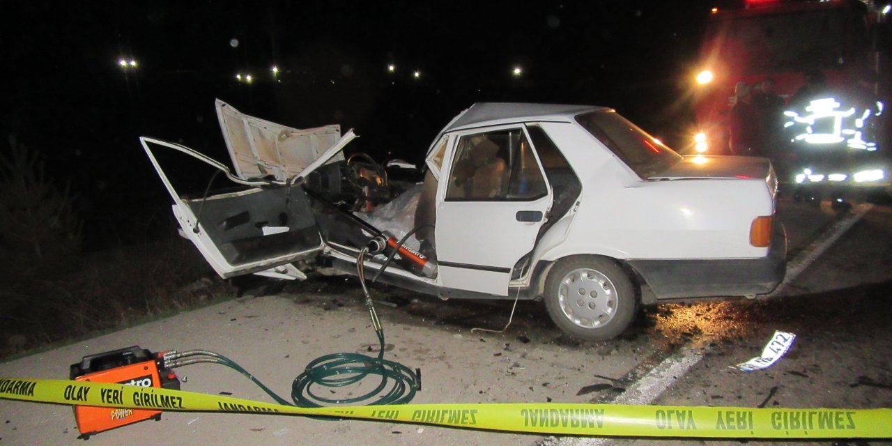 Afyonkarahisar’da trafik kazası: 1 ölü