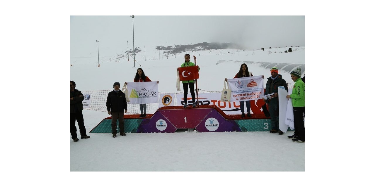 Dağ kayağında Kayserili sporcular 3 madalya aldı