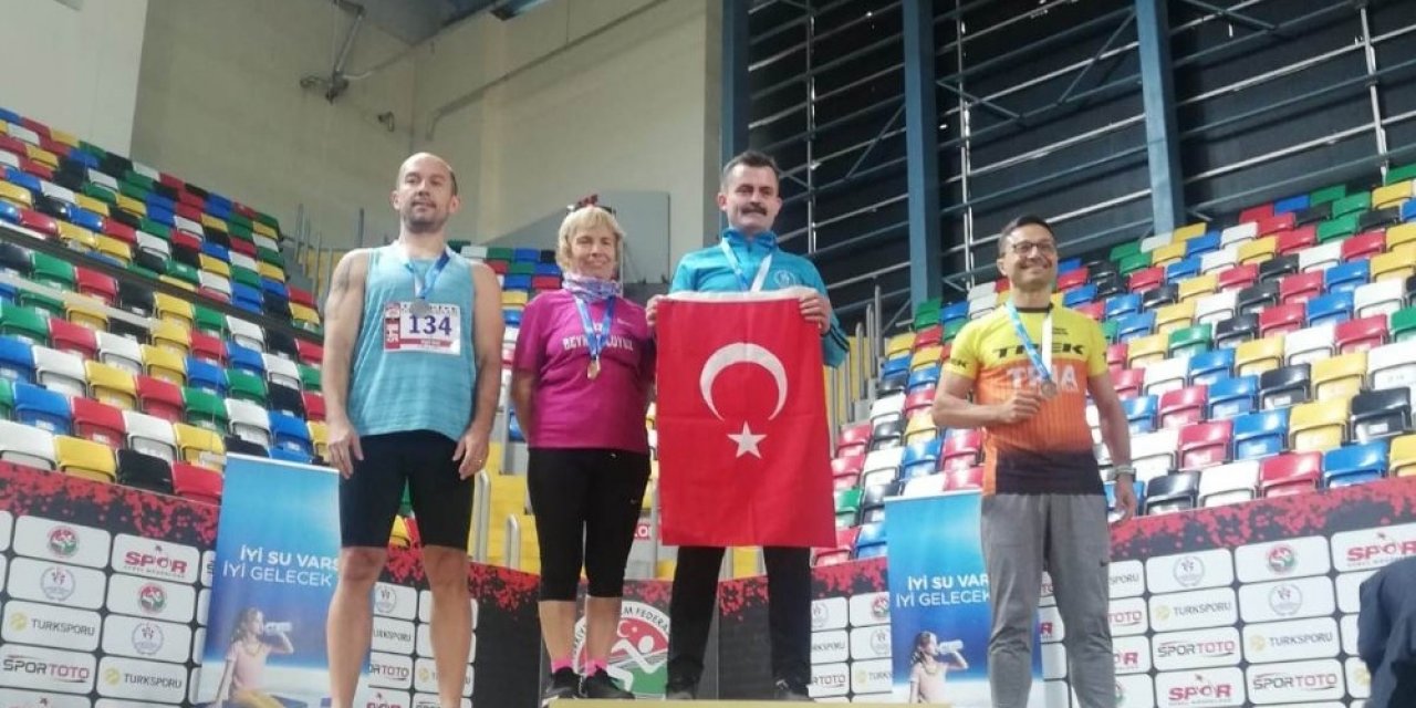Master Atlet Serkan’dan 5 Türkiye Şampiyonluğu