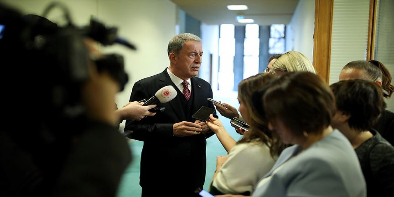 Bakan Akar: "Bizim amacımız siyasi çözümlerdir, barışçıl yöntemlerdir"