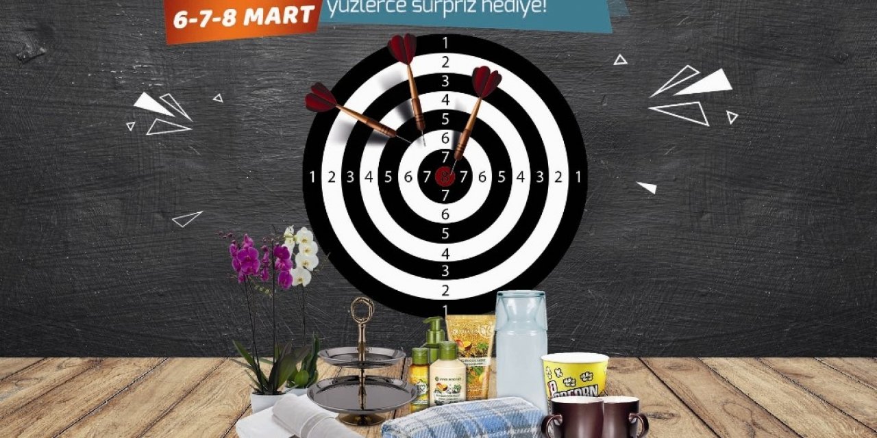 Kadınlar Günü Dart Kampanyası