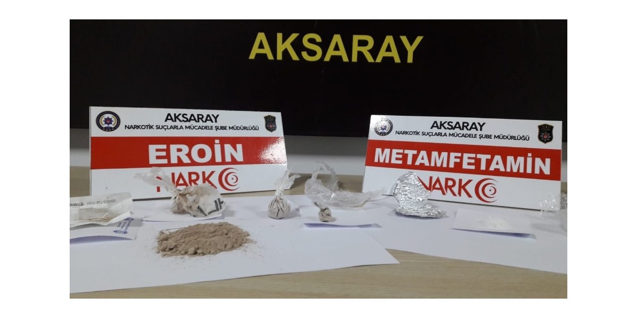 Aksaray’da uyuşturucu operasyonu: 3 tutuklama
