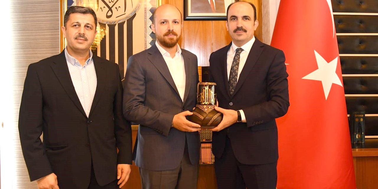 Bilal Erdoğan Altay’ı ziyaret etti   