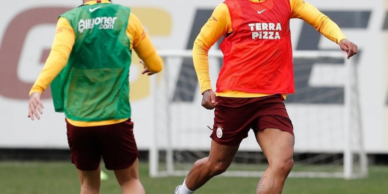 Galatasaray’da Lemina takımla çalıştı