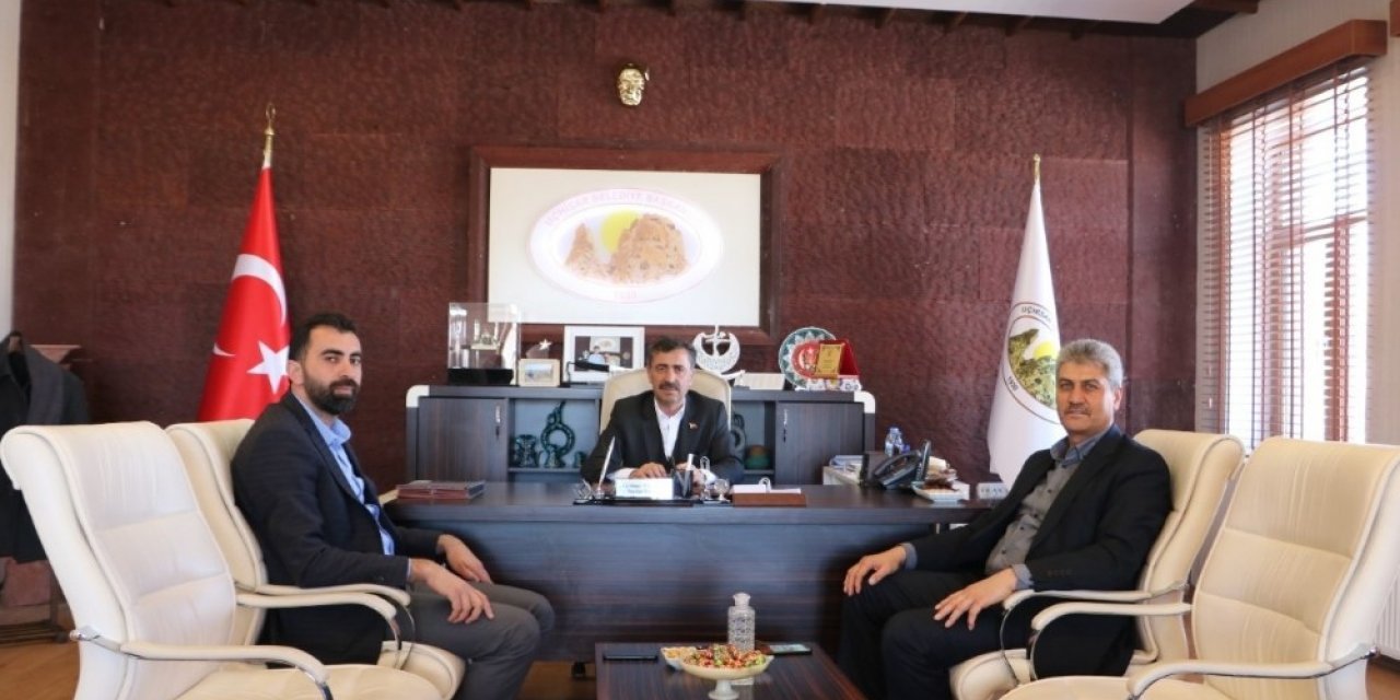 AK Parti Avanos İlçe teşkilatı yöneticileri, Süslü’yü ziyaret etti