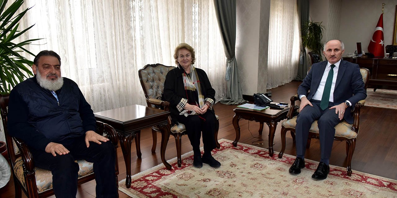 Esin Çelebi'den Karaman Valisi Meral'e ziyaret