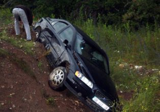 Osman Pamukoğlu kaza yaptı
