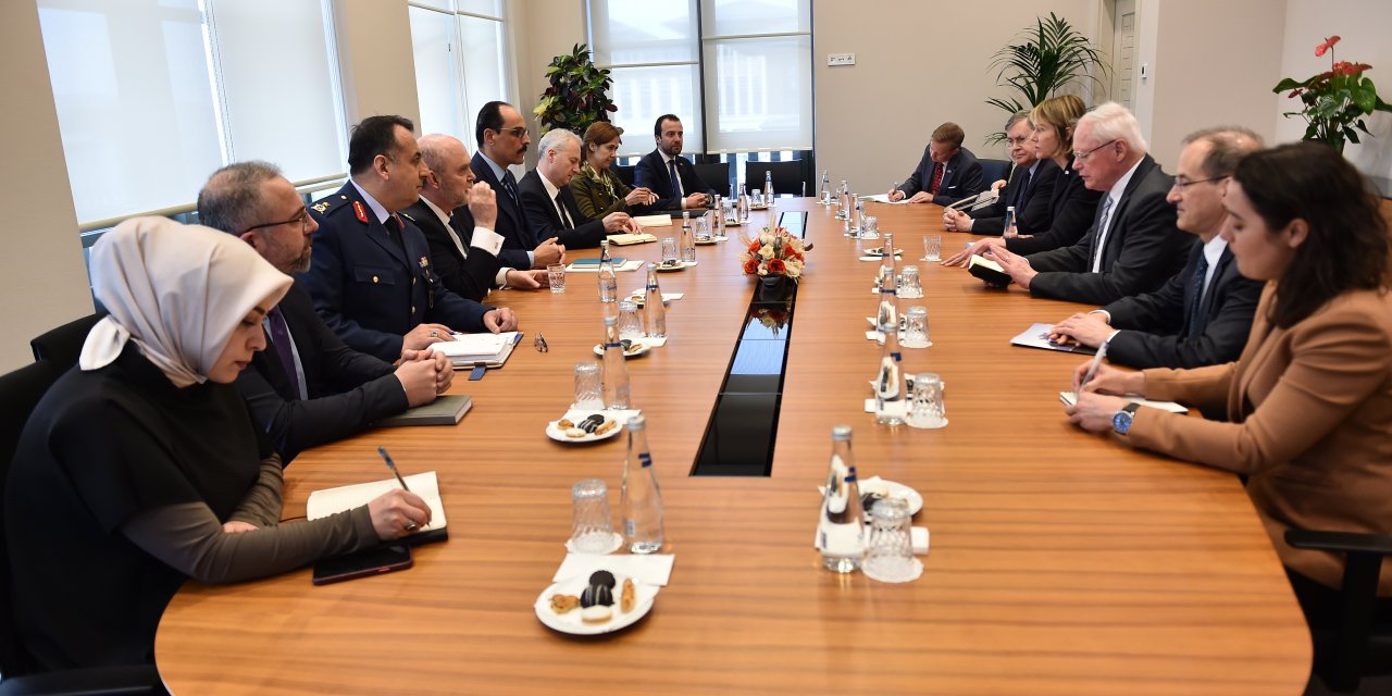 Cumhurbaşkanlığı Sözcüsü Kalın, Craft ve Jeffrey ile görüştü