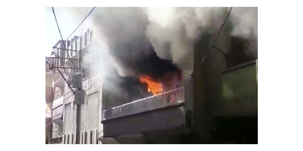 Şanlıurfa’da ev yangını