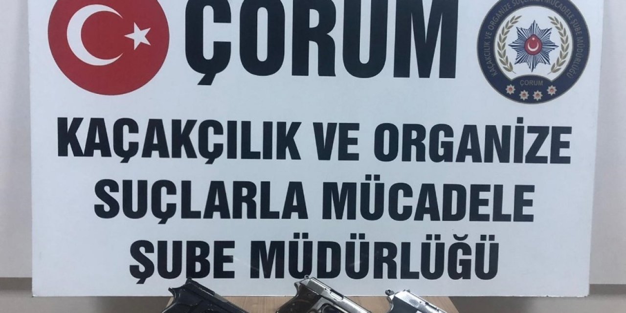 Çorum polisinden suç örgütüne operasyon