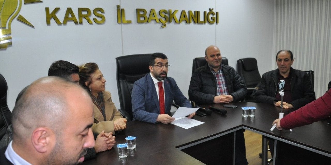 AK Parti Kars İl Başkanı Çakın’dan CHP’li Özkoç’a tepki