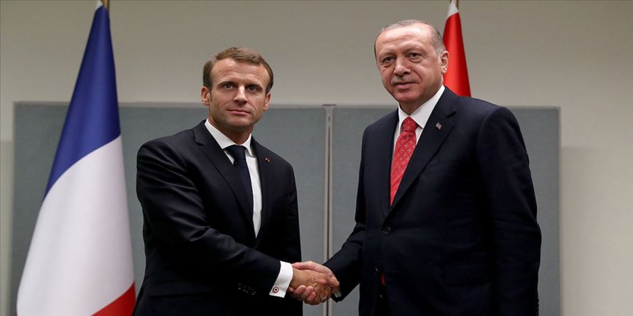 Cumhurbaşkanı Erdoğan, Fransa Cumhurbaşkanı Macron ile telefonda görüştü