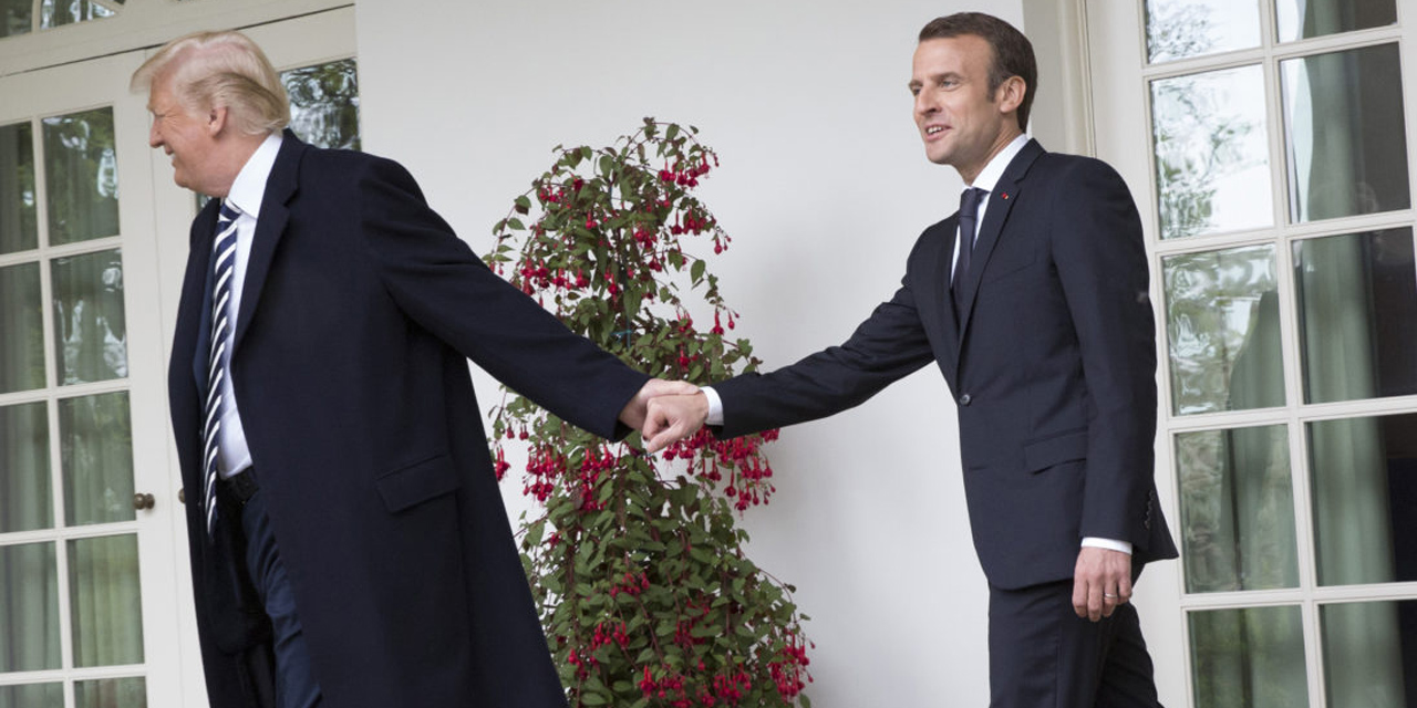 Trump ve Macron, Suriye'yi görüştü