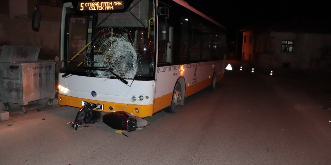 Karaman’da trafik kazası: 1 yaralı