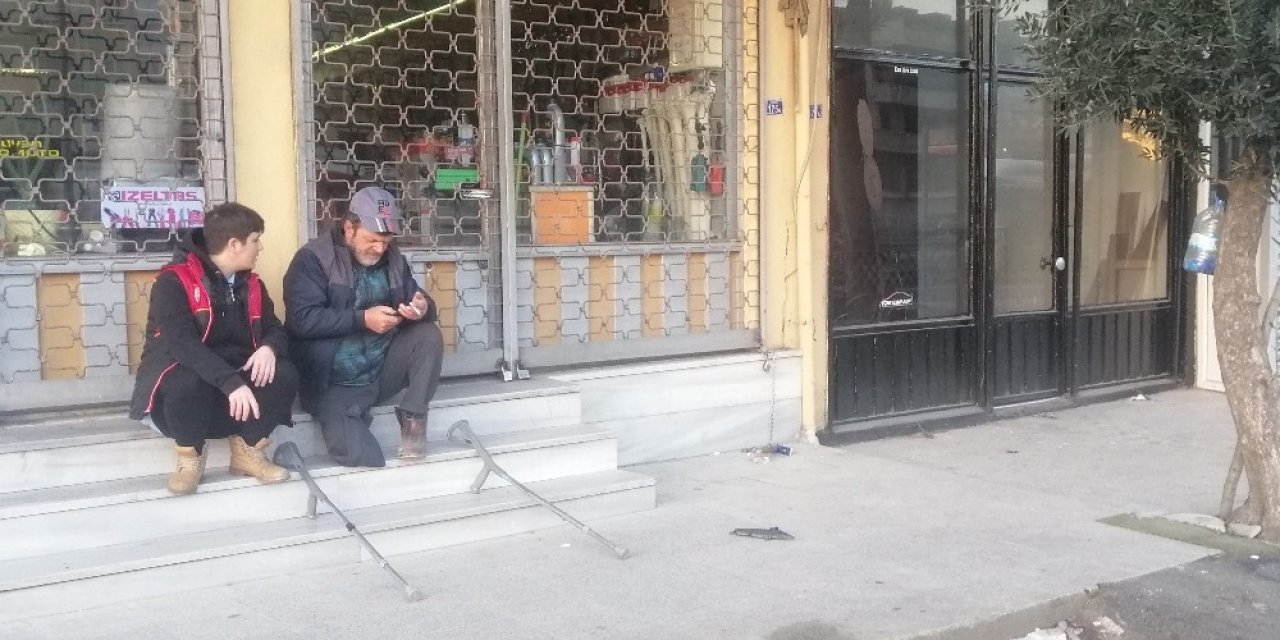 Ekmek teknesi olacak motoru çalınan engelli gözyaşlarını tutamadı