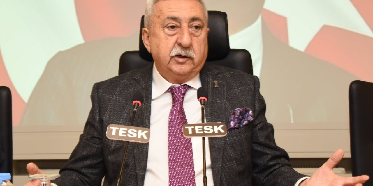 TESK Genel Başkanı Palandöken: "Esnaf ve sanatkâr sayısı yılbaşından bu yana 32 bin 813 arttı"