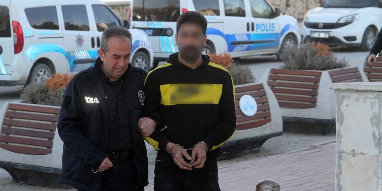 Yakalanan hırsızın 35 suç kaydı çıktı