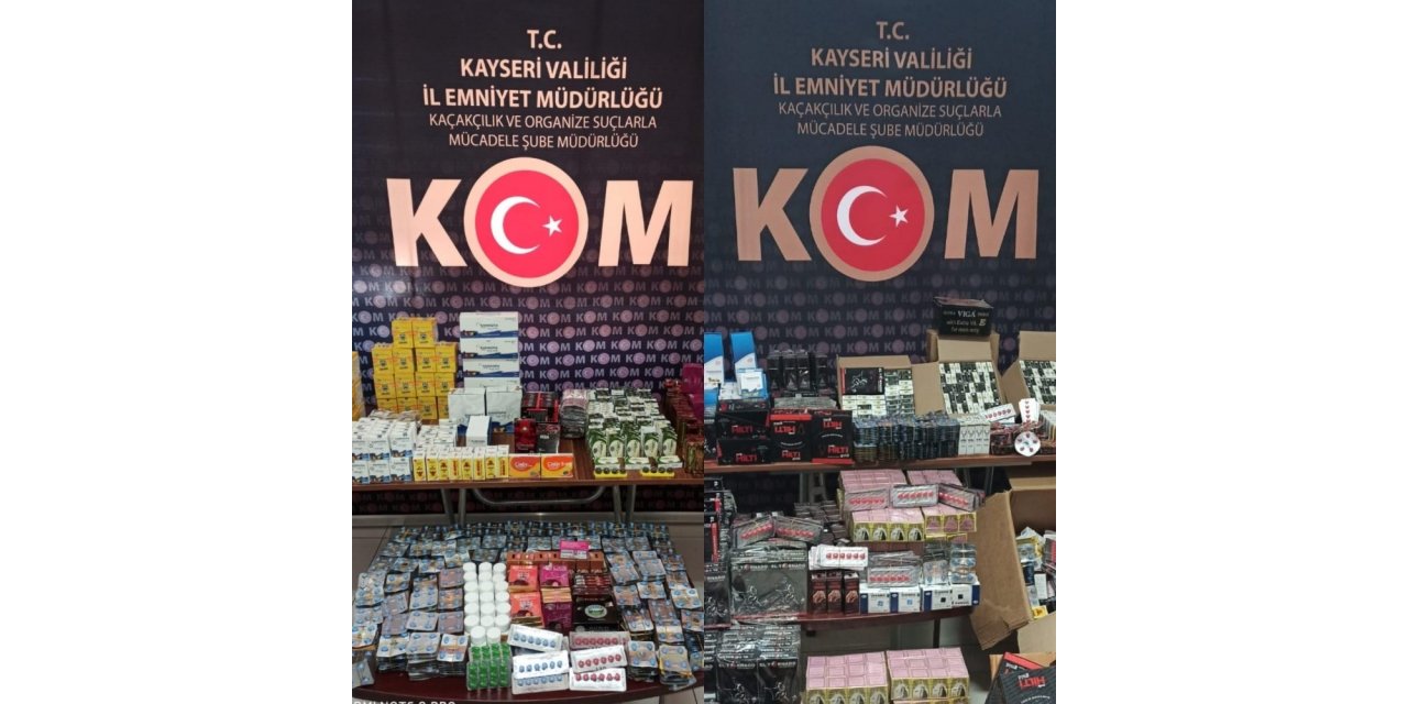 Baharatçı dükkanında 20 bin adet cinsel içerikli hap ele geçirildi