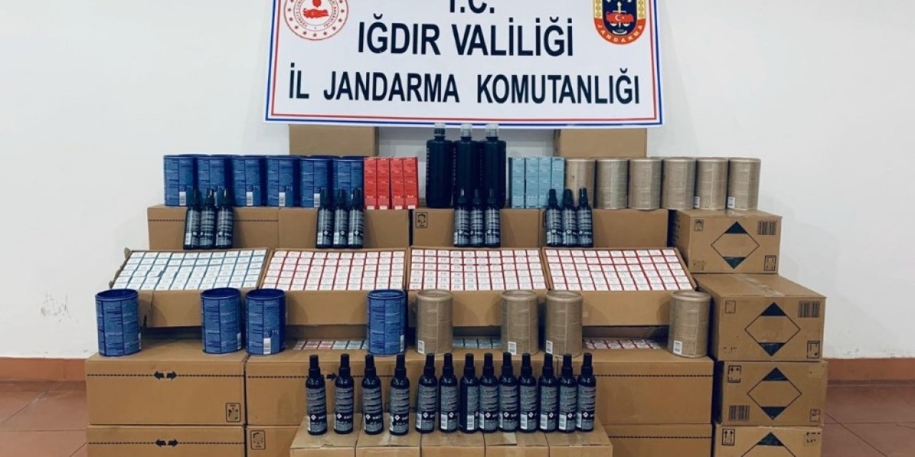 Iğdır’da kaçak kozmetik ürün ele geçirildi