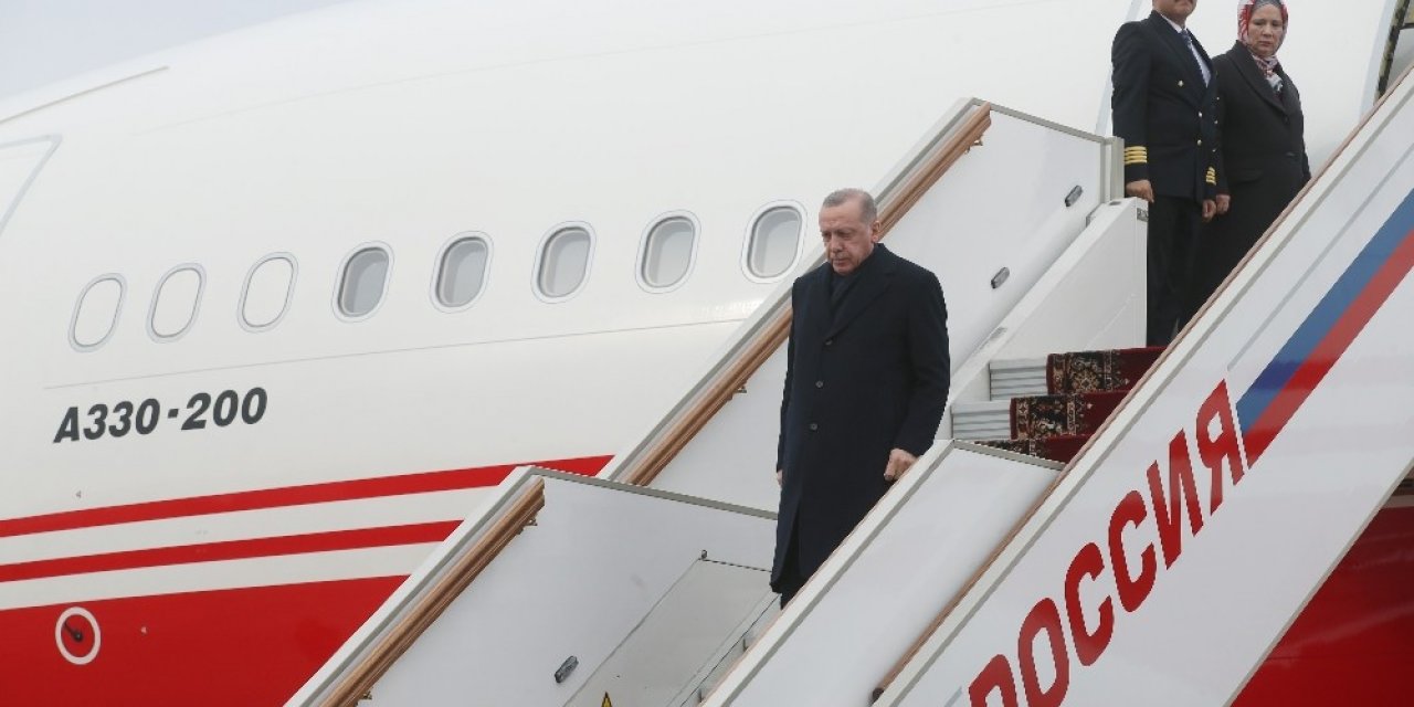 Cumhurbaşkanı Erdoğan, Rusya’da