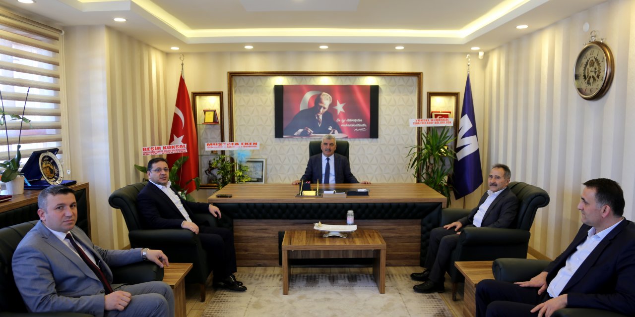 TSO Başkanı Eken, Mali Müşavirler Odasını ziyaret etti