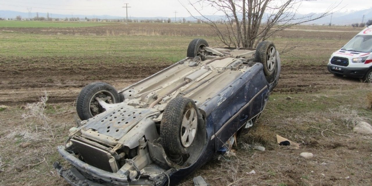 Güne giden bayanlar kaza yaptı; 1 ölü, 4 yaralı