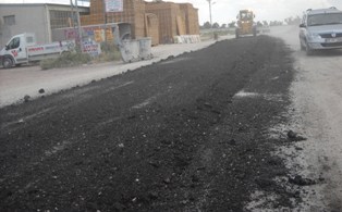 Çamlık Beldesi-Derebucak yolu asfaltlanıyor