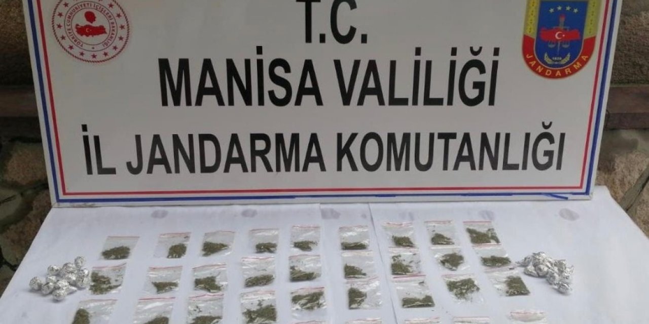 Bağ evinde satışa hazır paketlenmiş esrar ele geçirildi