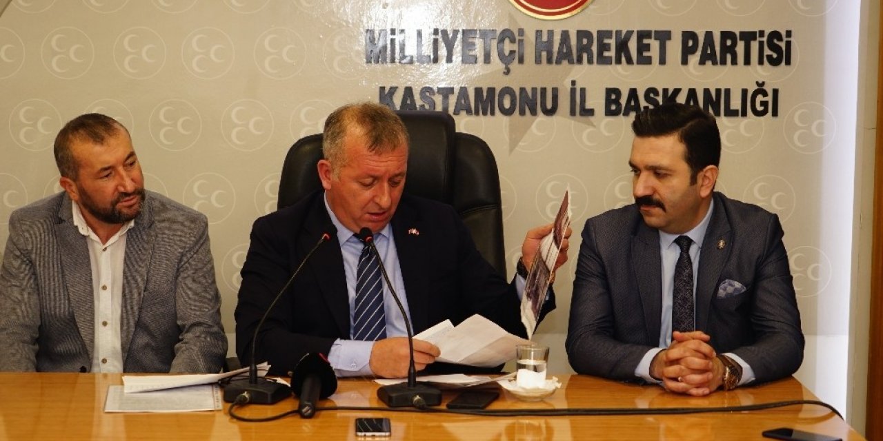 Başkan Aydın’dan CHP Kastamonu İl Teşkilatına terör suçlaması
