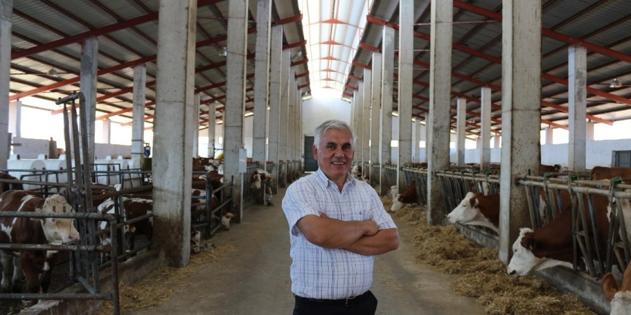 TKDK desteğiyle AB standartlarında süt üretim çiftliği kurdu