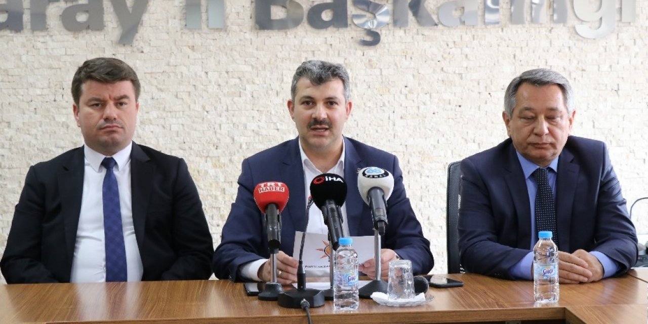 AK Parti Aksaray İl Başkanı Altınsoy: “Bu apaçık bir edepsizliktir”