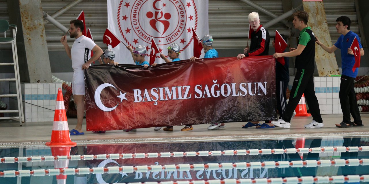 Görme Engelliler Türkiye Yüzme Şampiyonası, Kayseri'de başladı