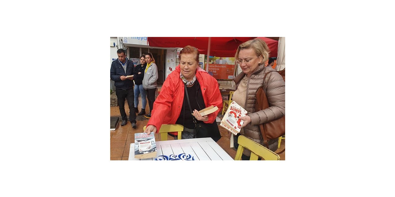 CHP Çeşme kadın kollarından "Dolaşan Kitap" kampanyası
