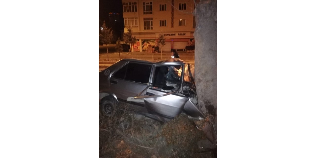 Nevşehir’de trafik kazası: 1 yaralı