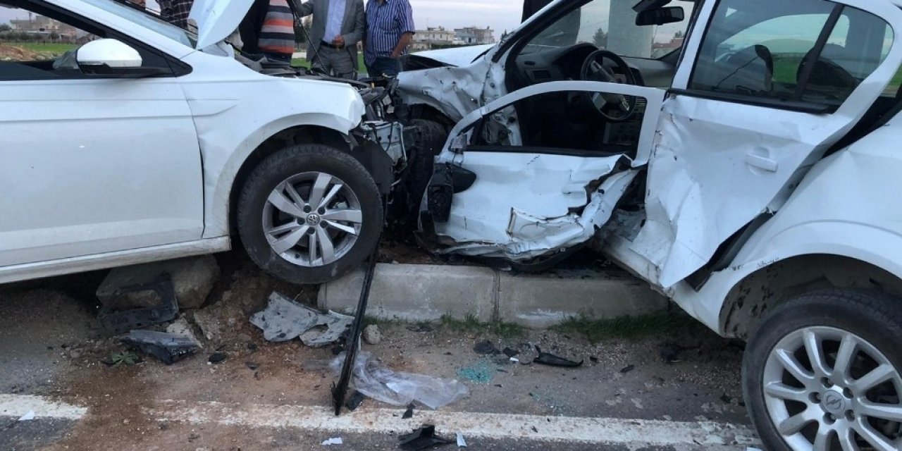 Mardin’de trafik kazası: 2 yaralı