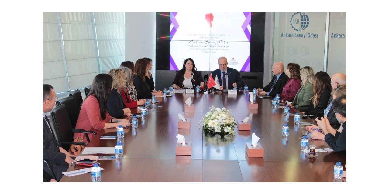 ASO ‘Toplumsal Cinsiyet Eşitliğine Duyarlı İşyeri’ belgesi alan ilk kurum oldu