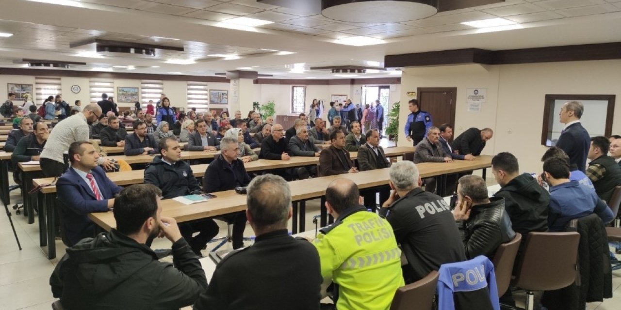 Polis vatandaşlar ‘Huzur Toplantısında buluştu