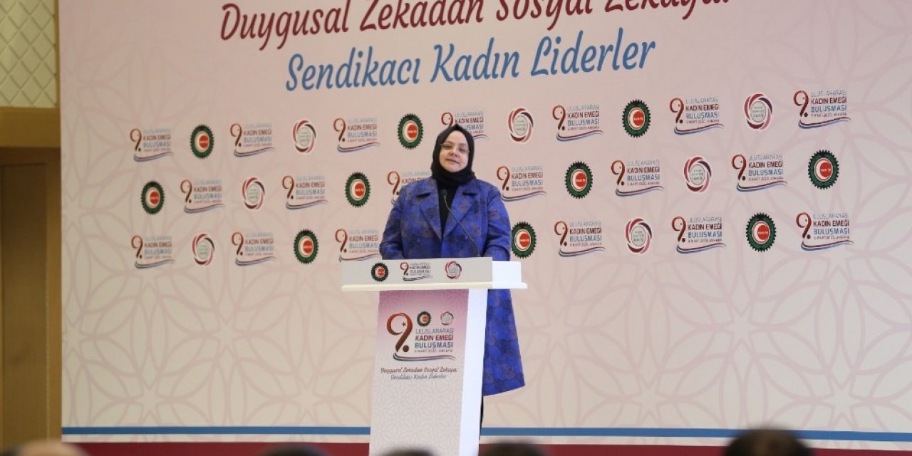 Bakan Selçuk: "2002 yılından 2020 yılı Şubat sonuna kadar 2 milyon 617 bin kadınımızı özel sektörde işe yerleştirdik"
