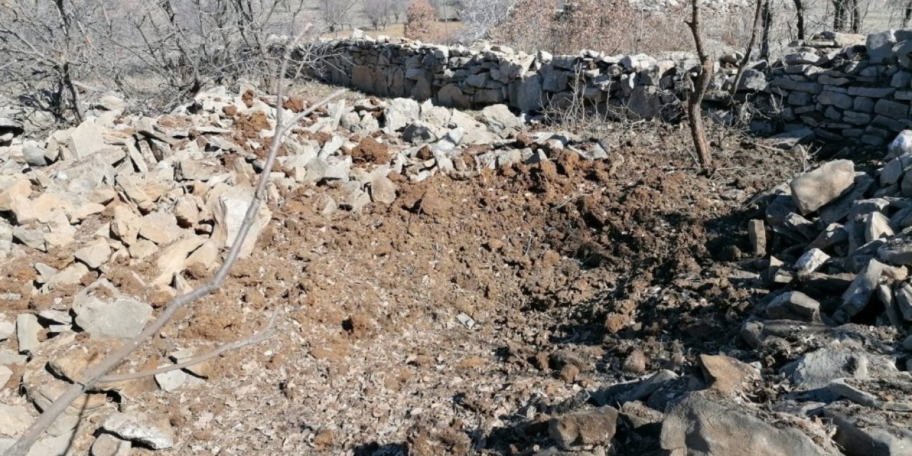 Teröristler mağarayı işkence ve sorgu yeri olarak kullanmış