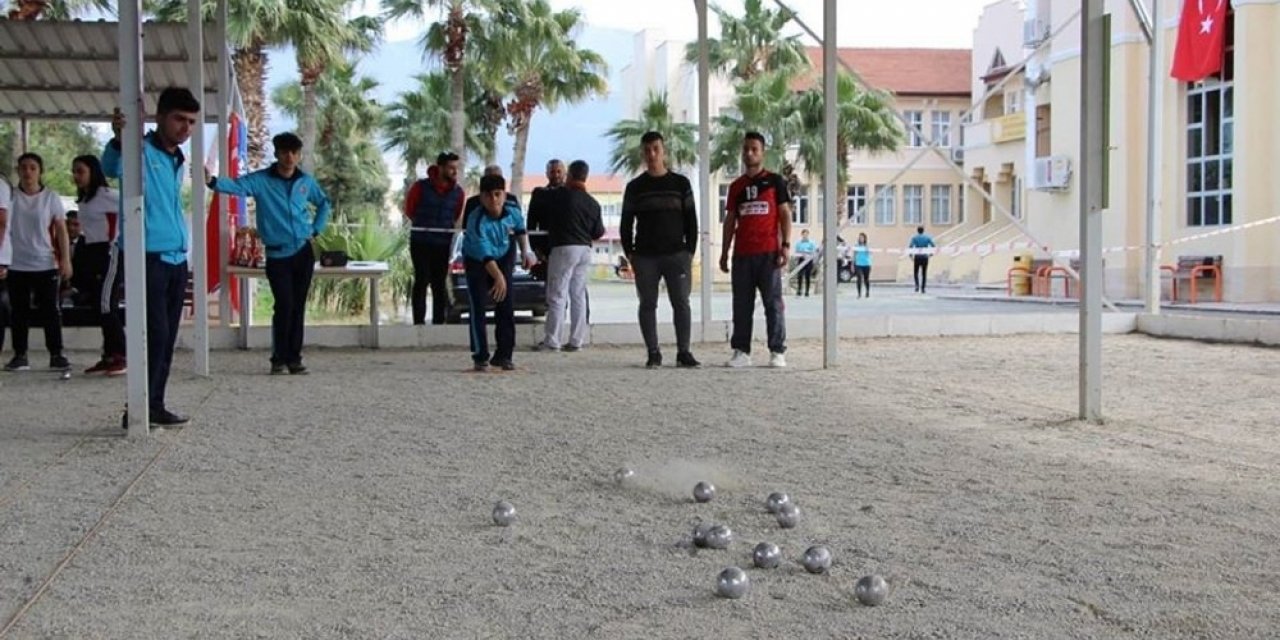 İskenderun’da Bocce Turnuvası sona erdi