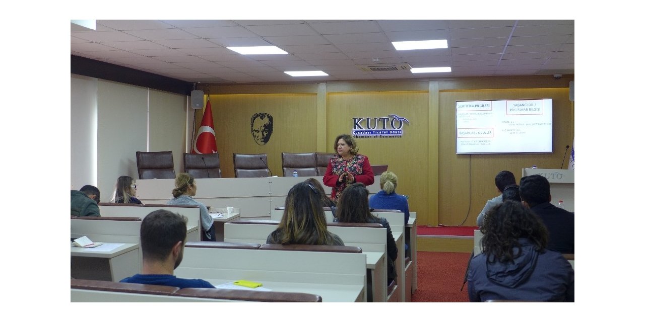 KUTO’nun CV hazırlama ve iş görüşmesine hazırlık eğitimleri ilgi gördü