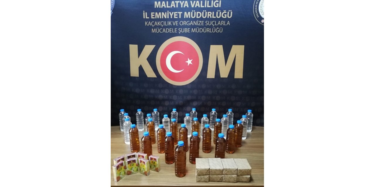 Malatya’da kaçakçılık operasyonu