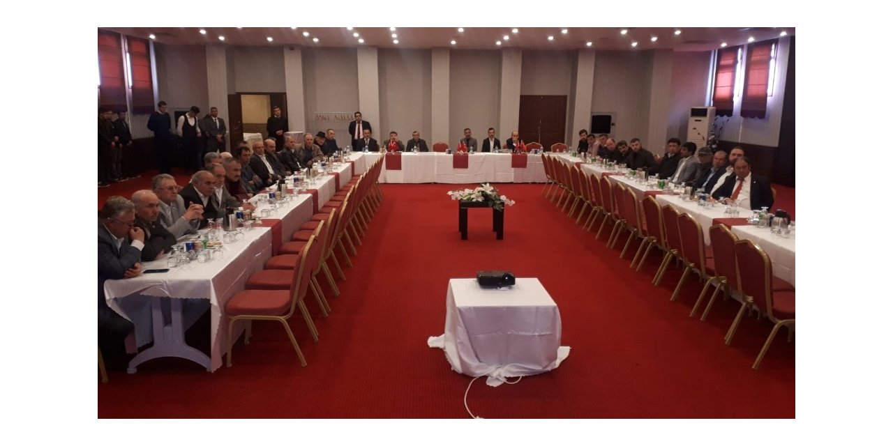 Milletvekili Ahmet Erbaş Emet’te muhtarlarla buluştu