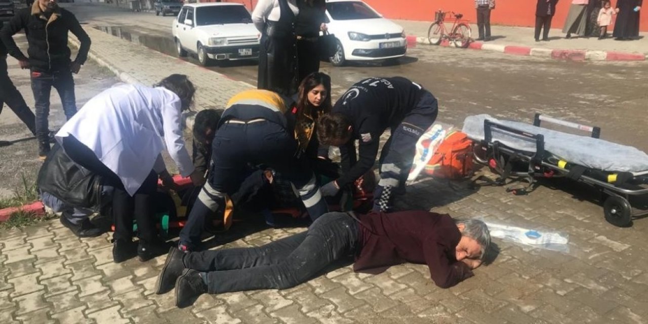 Manisa’da trafik kazası: 2 yaralı